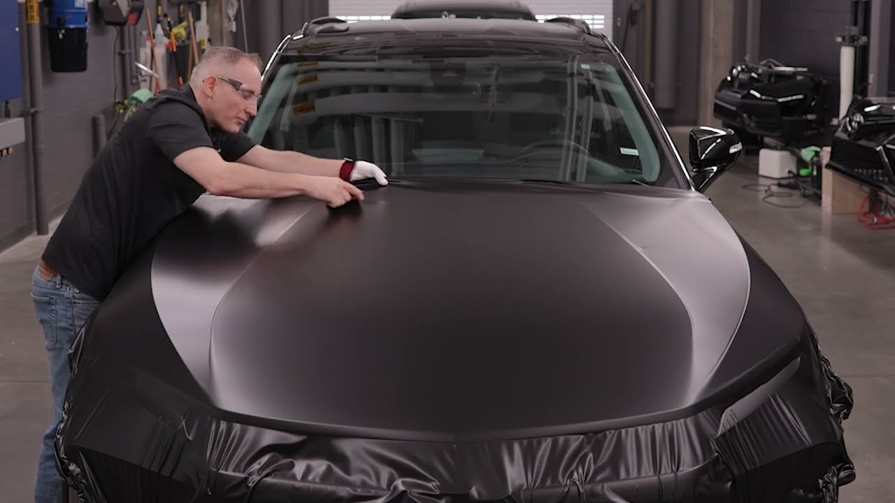 3M Protection Wrap Film Color Series - Wrapping Cofano - Hood