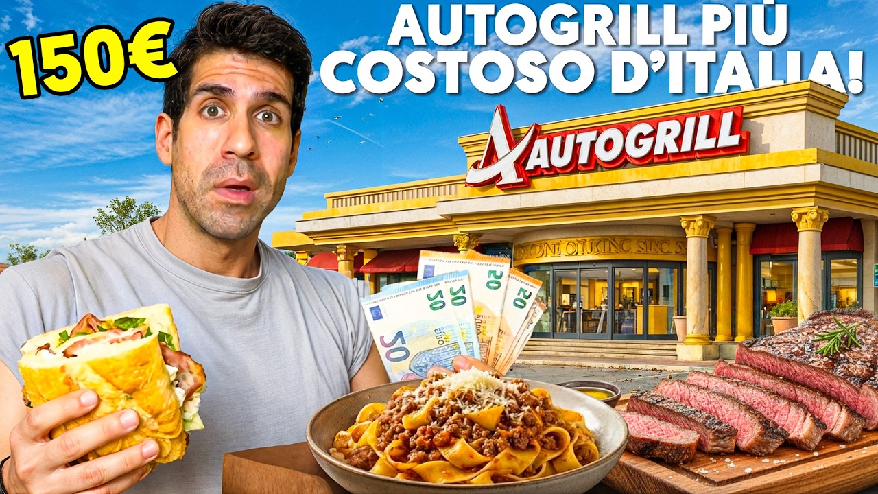 MANGIO NELL'AUTOGRILL PI&Ugrave; FAMOSO D'ITALIA