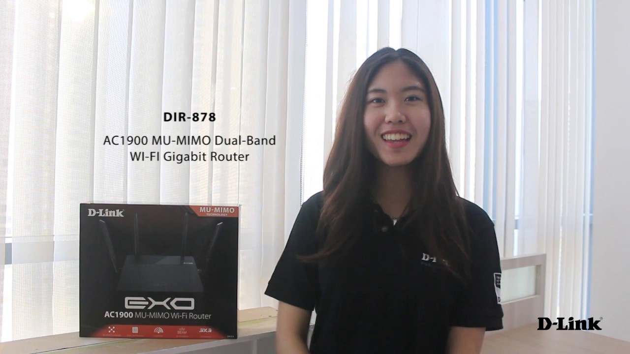 D-Link DIR-878 Wireless AC1900 MU-MIMO DualBand Gigabit Router