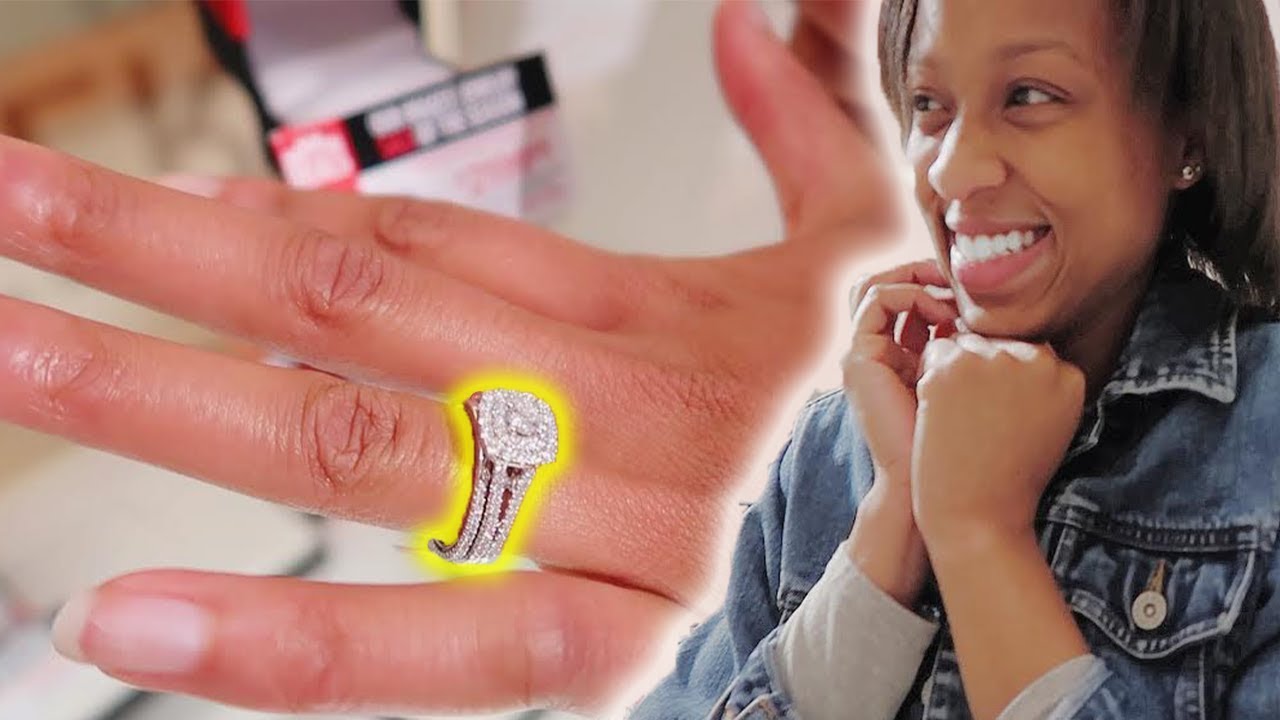 We Found Her Dream Engagement Ring While Shopping for Onesies :)