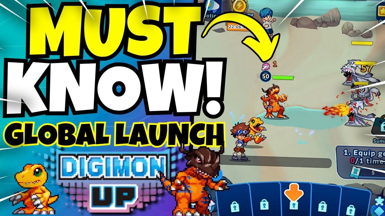 DIGIMON UP - Everything You NEED TO KNOW Before GLOBAL LAUNCH!!!
