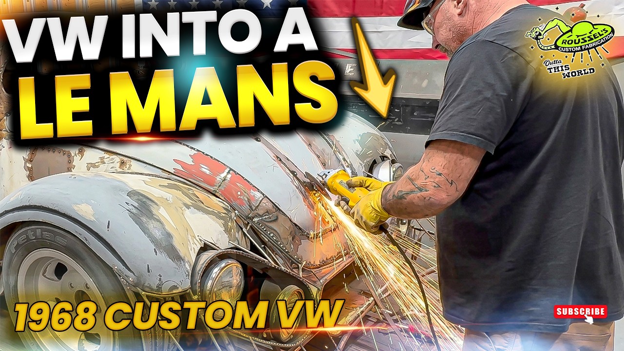 Building the World&rsquo;s Slowest Le Mans Racer 😂&hellip; From a VW Beetle | Air Extractor Vent Design