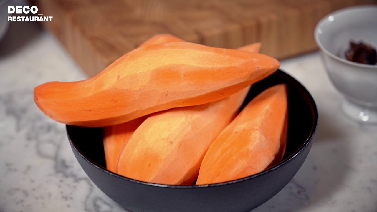 DECOrestaurant Berlin - pickled sweet potato recipe
