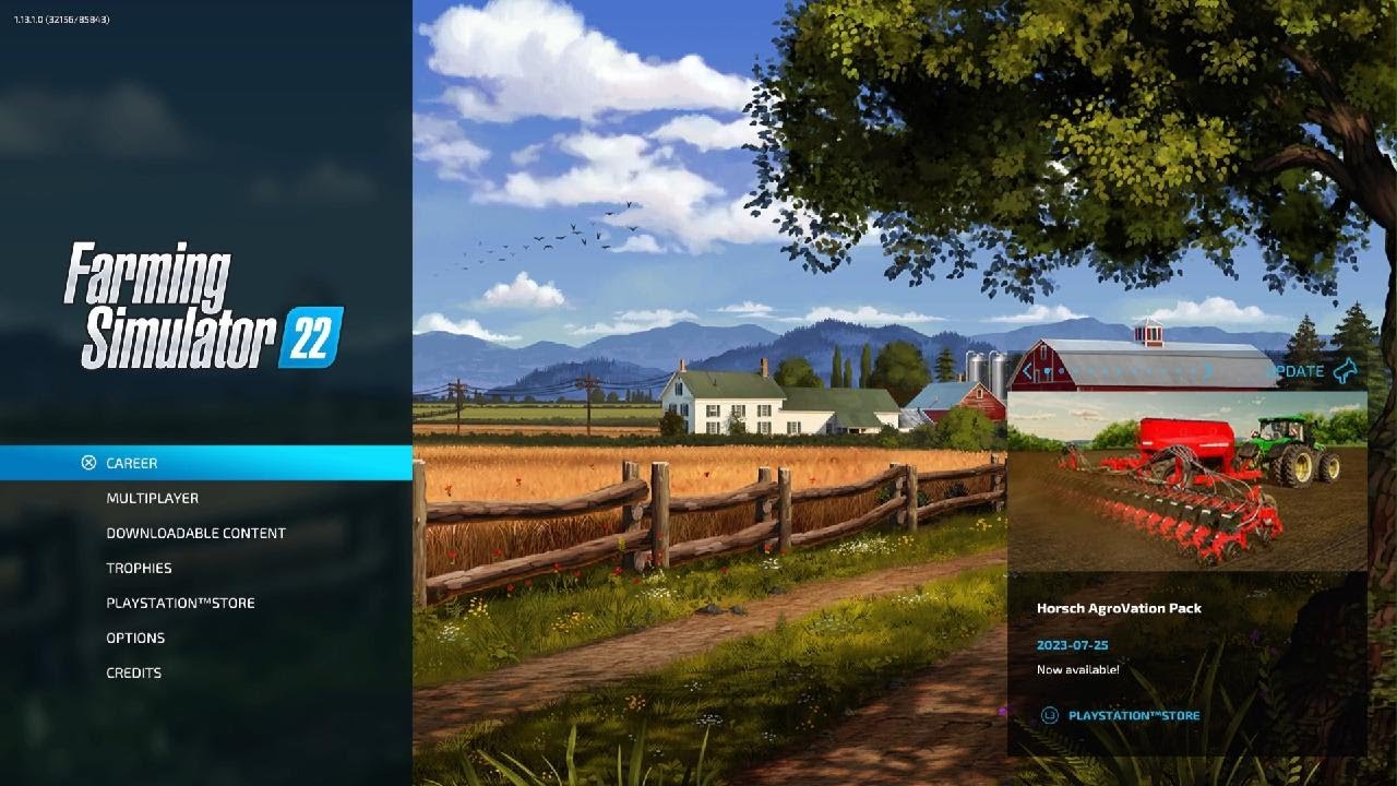 Farming Simulator 22 - Main Menu Theme - 1 hour OST