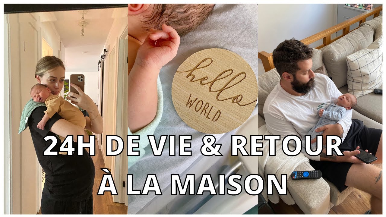 Premier 24h de vie, retour à la maison difficile & life update - Vlog | Carole Anne Bilodeau