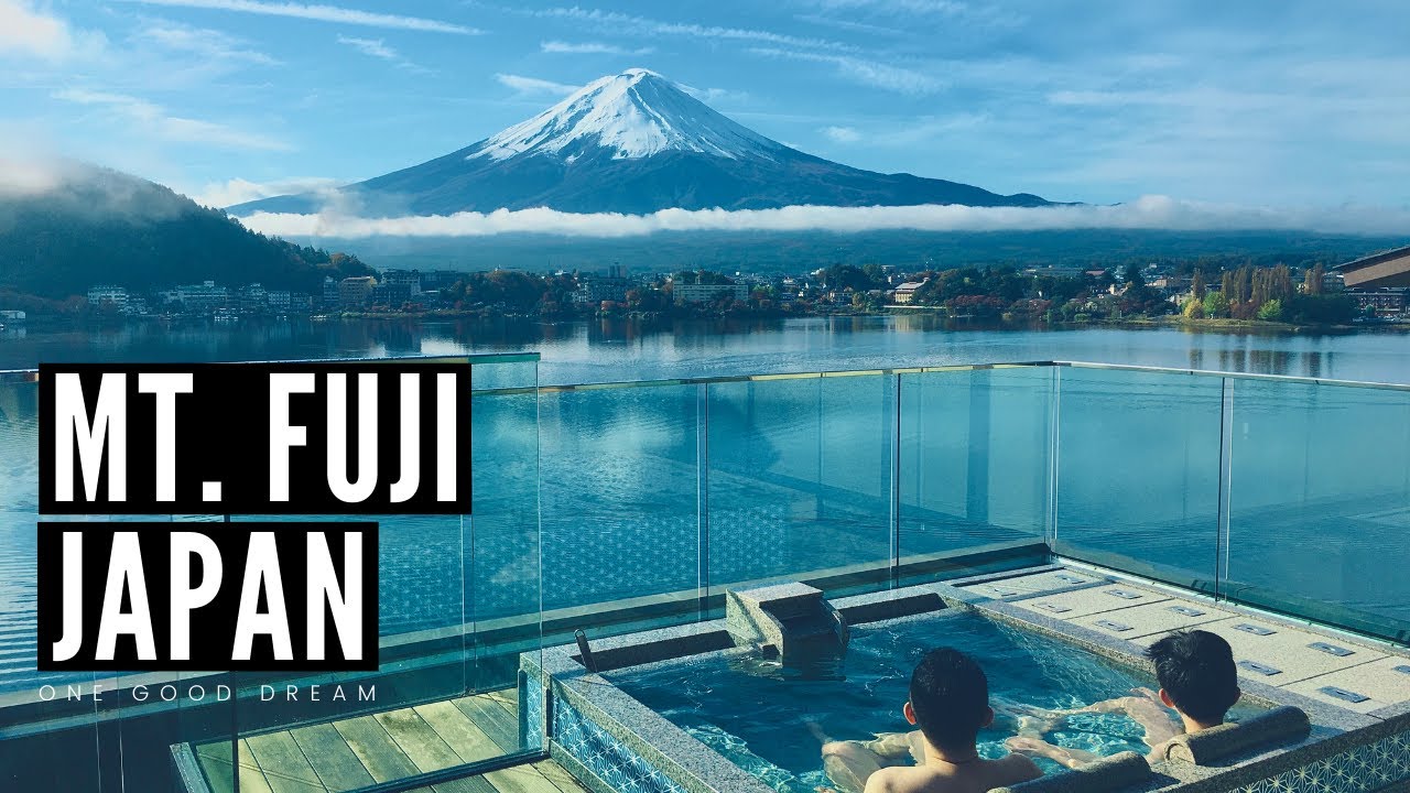 The best view of Mount Fuji 🗻 The best hotel in Kawaguchiko - UBUYA 🍣 富士山が見えるホテル【河口湖】