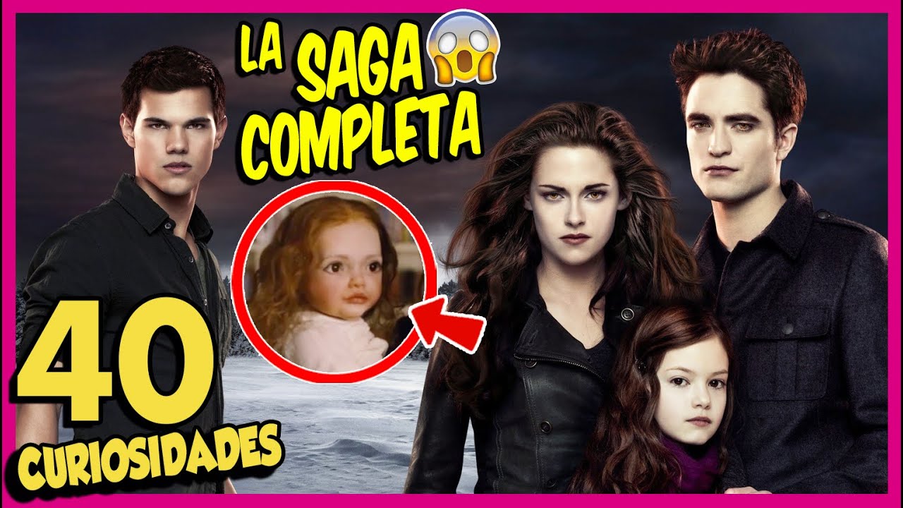 40 Curiosidades de CREPÚSCULO La Saga Completa