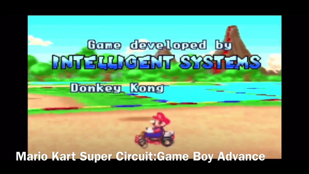 Evolution of Mario kart end credits (SNES-Switch)
