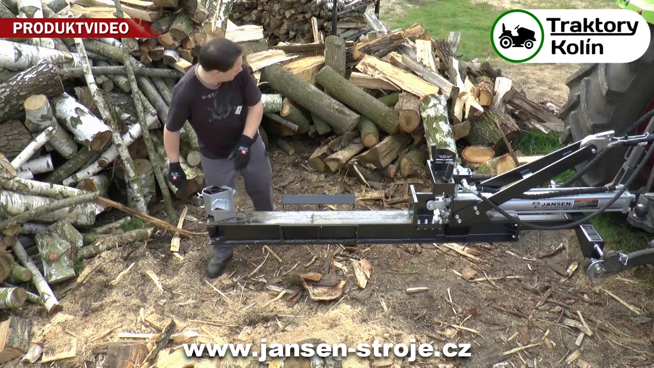 Štípač dřeva Jansen TS-14L105 - Traktory Kolín | www.nejlevnejsitraktory.cz