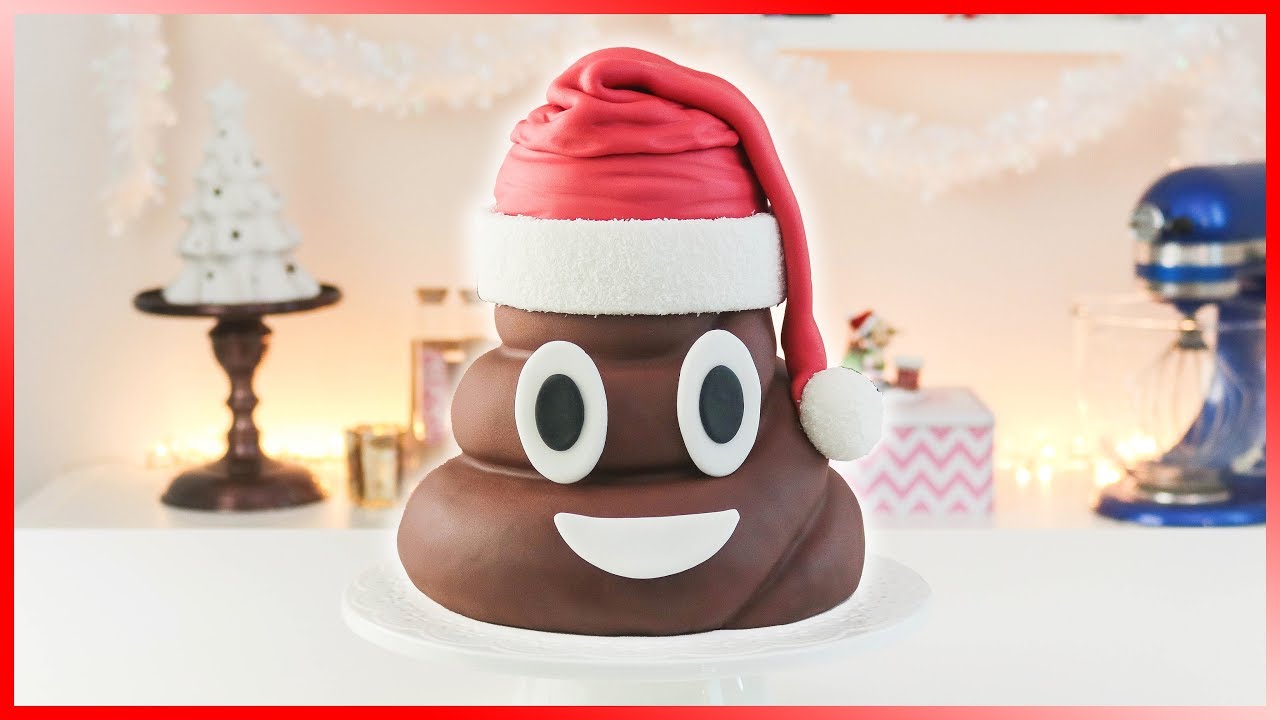 РОЖДЕСТВЕНСКАЯ КАКАРИНА - ТОРТ С ЭМОДЖИ 💩 Tan Dulce