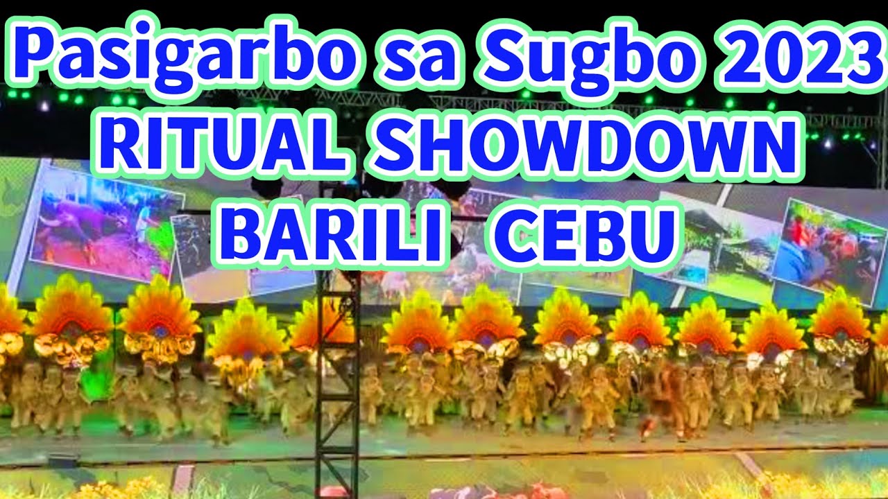 Pasigarbo sa Sugbo 2023 BARILI CEBU Ritual Showdown | Pasigarbo Festival Cebu