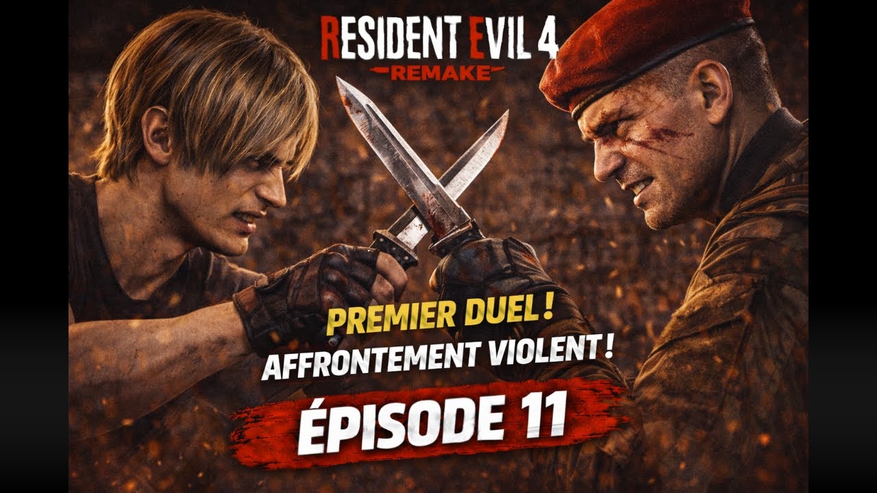 Resident Evil 4 Remake – Épisode 11 | Mines, wagons et rencontre avec Krauser 😬 | Let’s Play FR