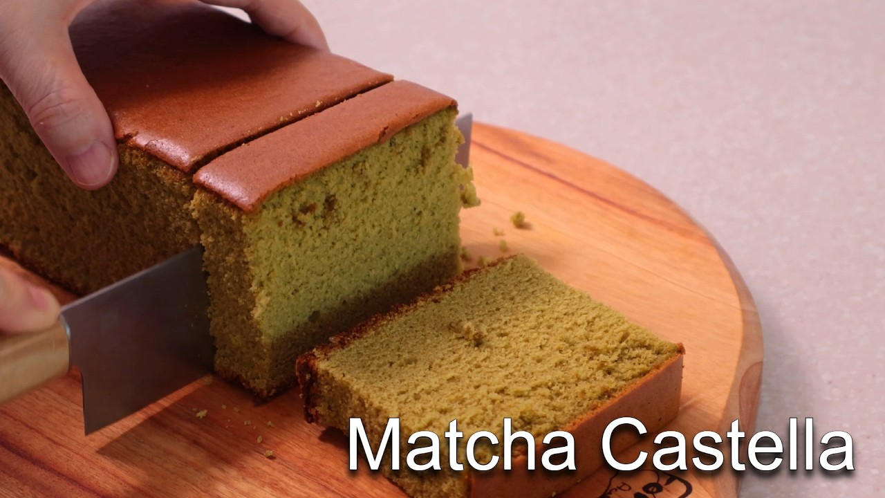 Perfect Matcha Castella Cake Recipe — Nagasaki Style!