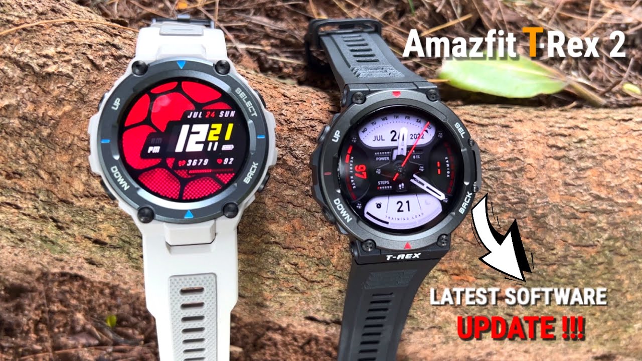 Amazfit T-Rex 2 Navigation updates with new features 🔥 !! TECHIE MADAM
