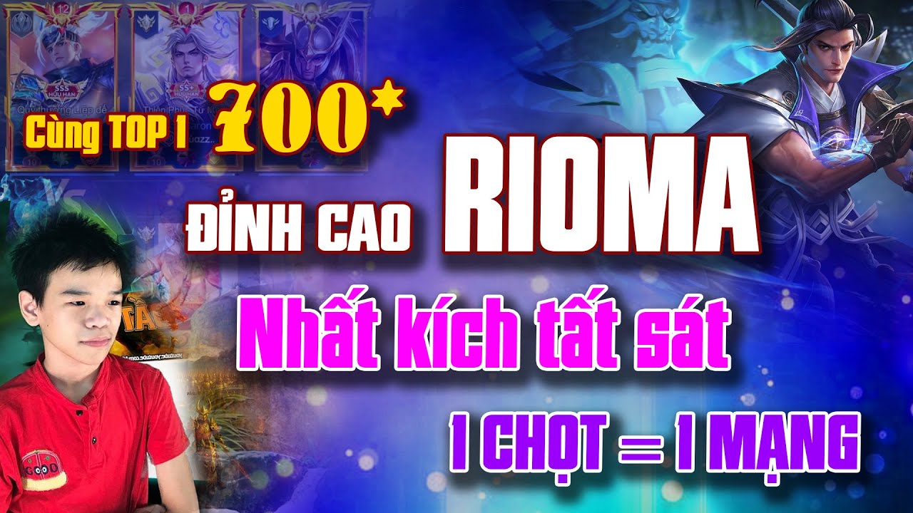 C&ugrave;ng Top 1 Rank 700 Sao | Ryoma Đỉnh Cao &ndash; Nhất K&iacute;ch Tất S&aacute;t, 1 Chọt = 1 Mạng!