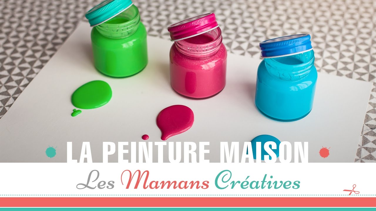 DIY / TUTO : Comment faire de la peinture maison - La recette comestible / non toxique