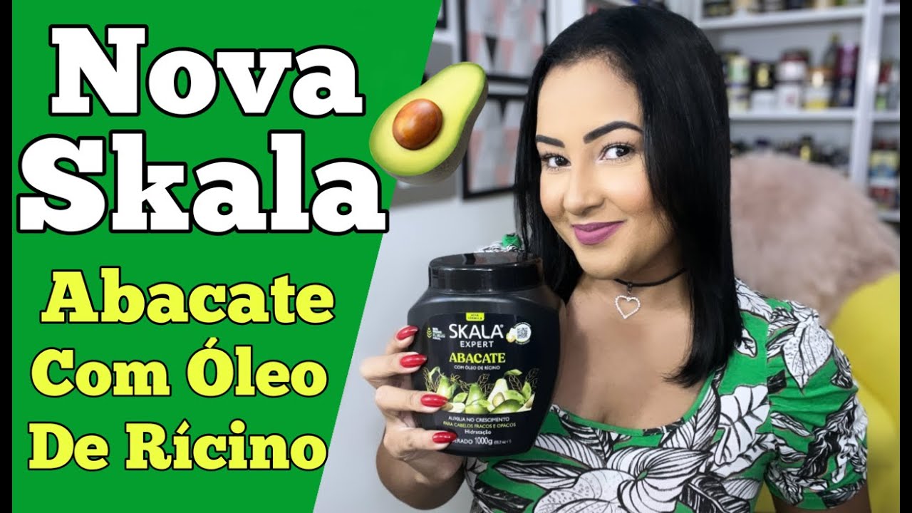 🥑NOVA SKALA ABACATE COM ÓLEO DE RÍCINO