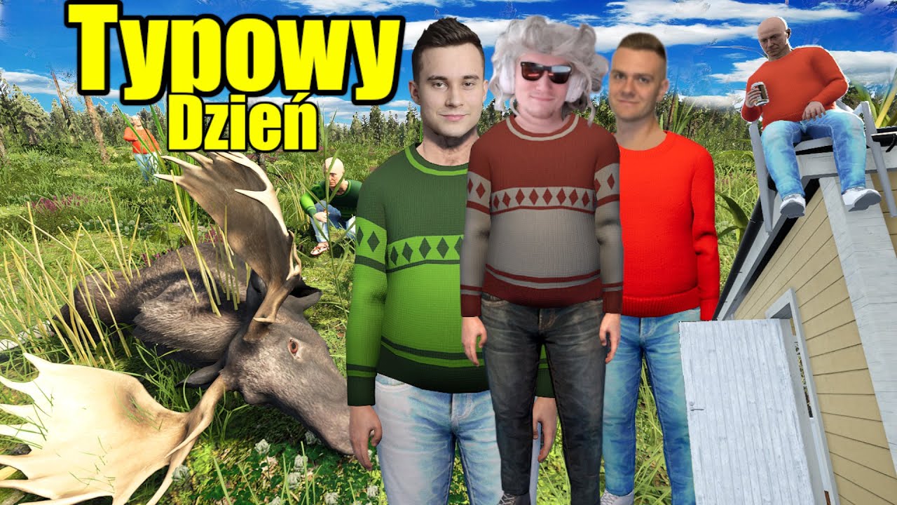 Typowy Dzień z Życia Idiotów TRZECH!🤣- Finnish Cottage Simulator #7 w/ Koliz & Dziejuś