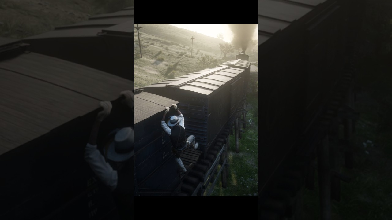 Train Hijacking in RDR2 || Red Dead Redemption 2 Train Hijack in 2025 Update || #rdr2
