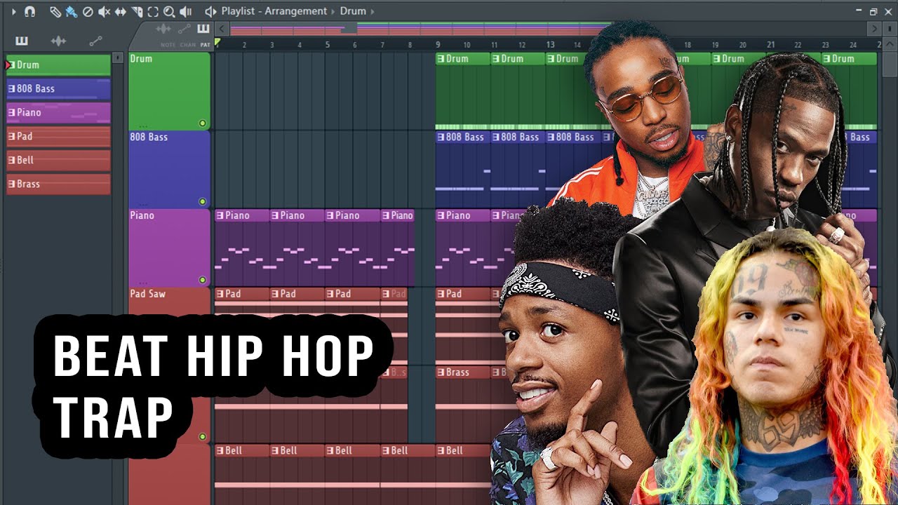 Tutorial Dasar Membuat Beat HIP HOP TRAP