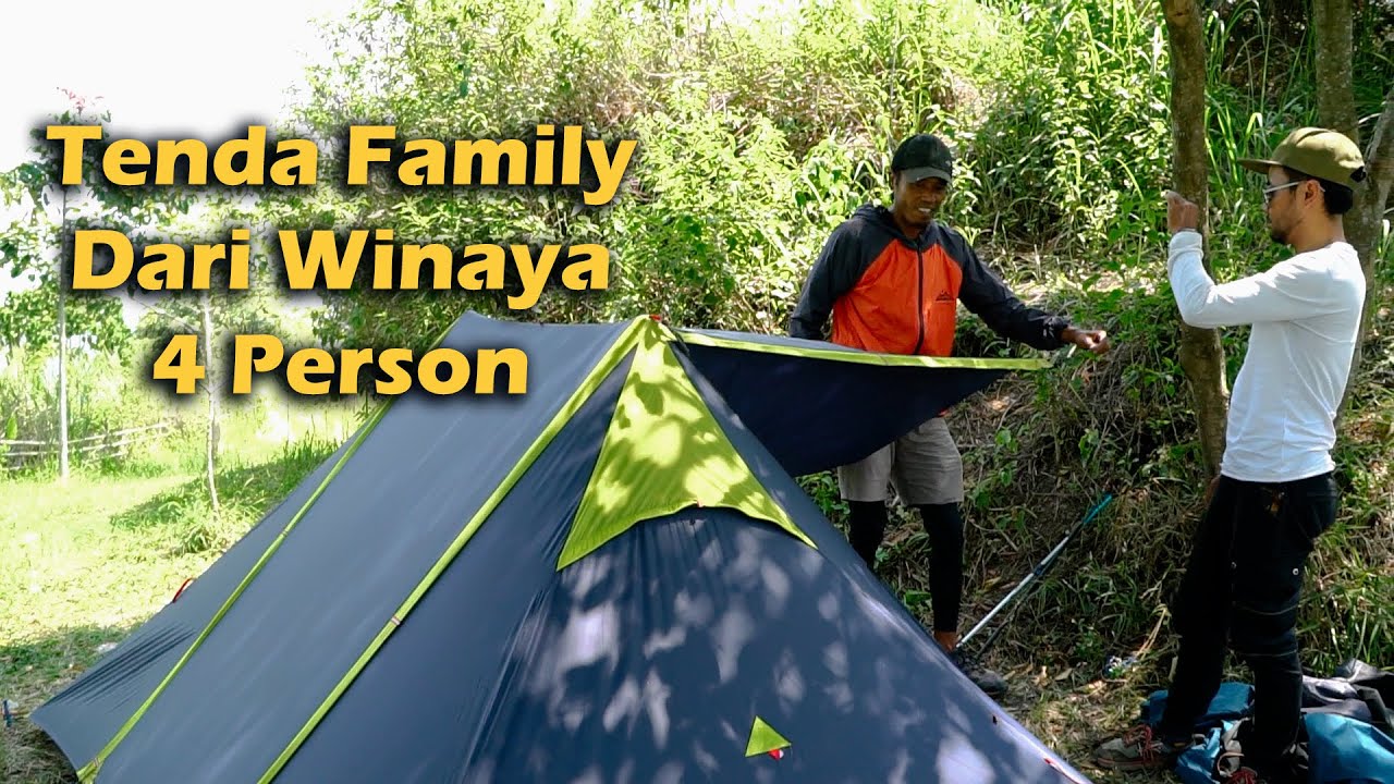 Tenda Ultralight cocok untuk keluarga winaya outdoor #tendacamping