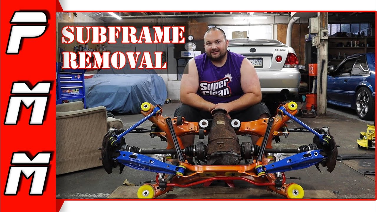 Rear Subframe Removal and Installation | Lexus IS300 GS300 IS200 Altezza