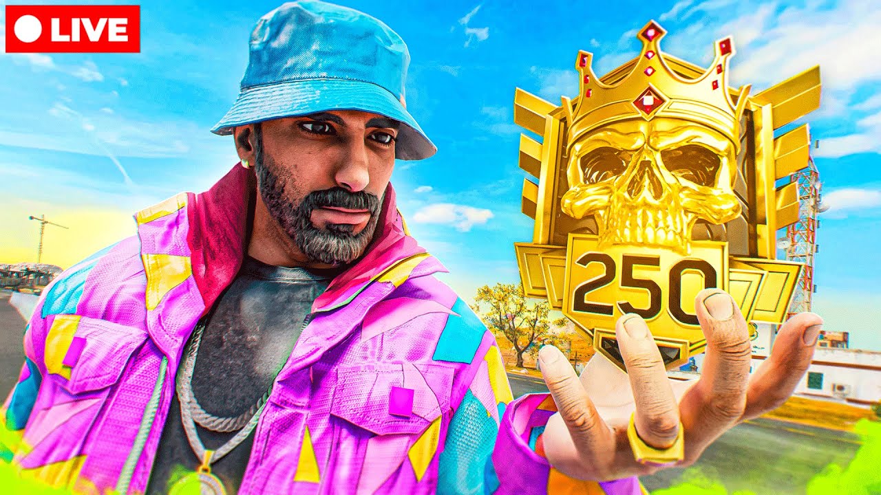 🔴LIVE -  TOP 5 Warzone RANKED on Rebirth Island