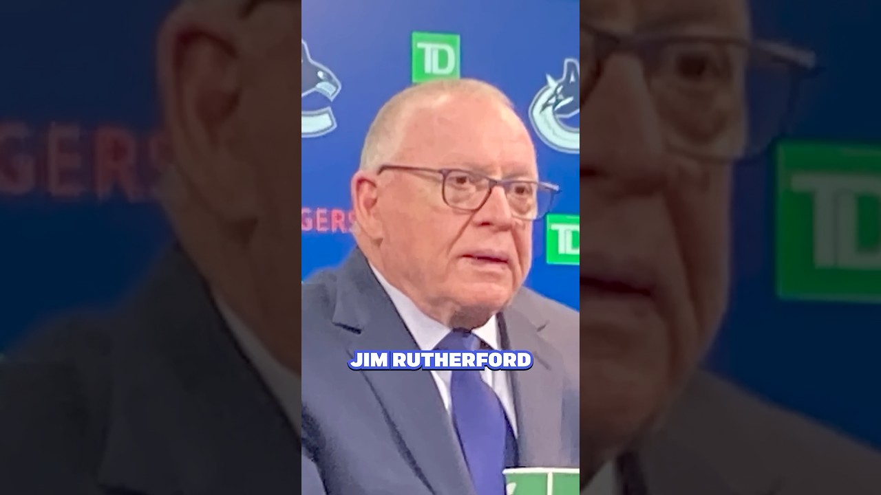 'Jim Rutherford refuses to BS Canucks fans.' - Jeff Marek
