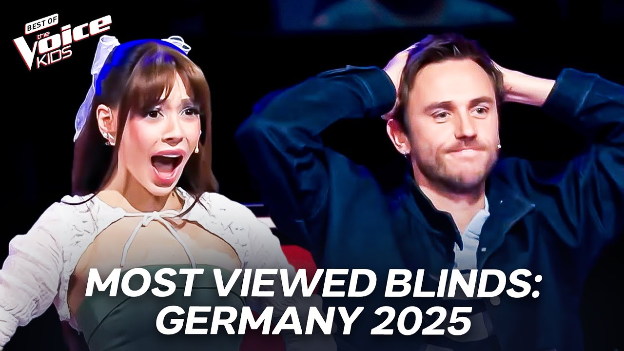 MOST VIEWED Blind Auditions of GERMANY 2025 🇩🇪 | The Voice Kids