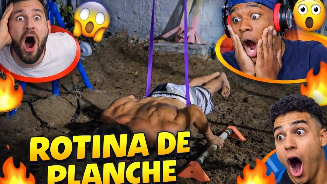 ROTINA DE PLANCHE - EM GRUPO 