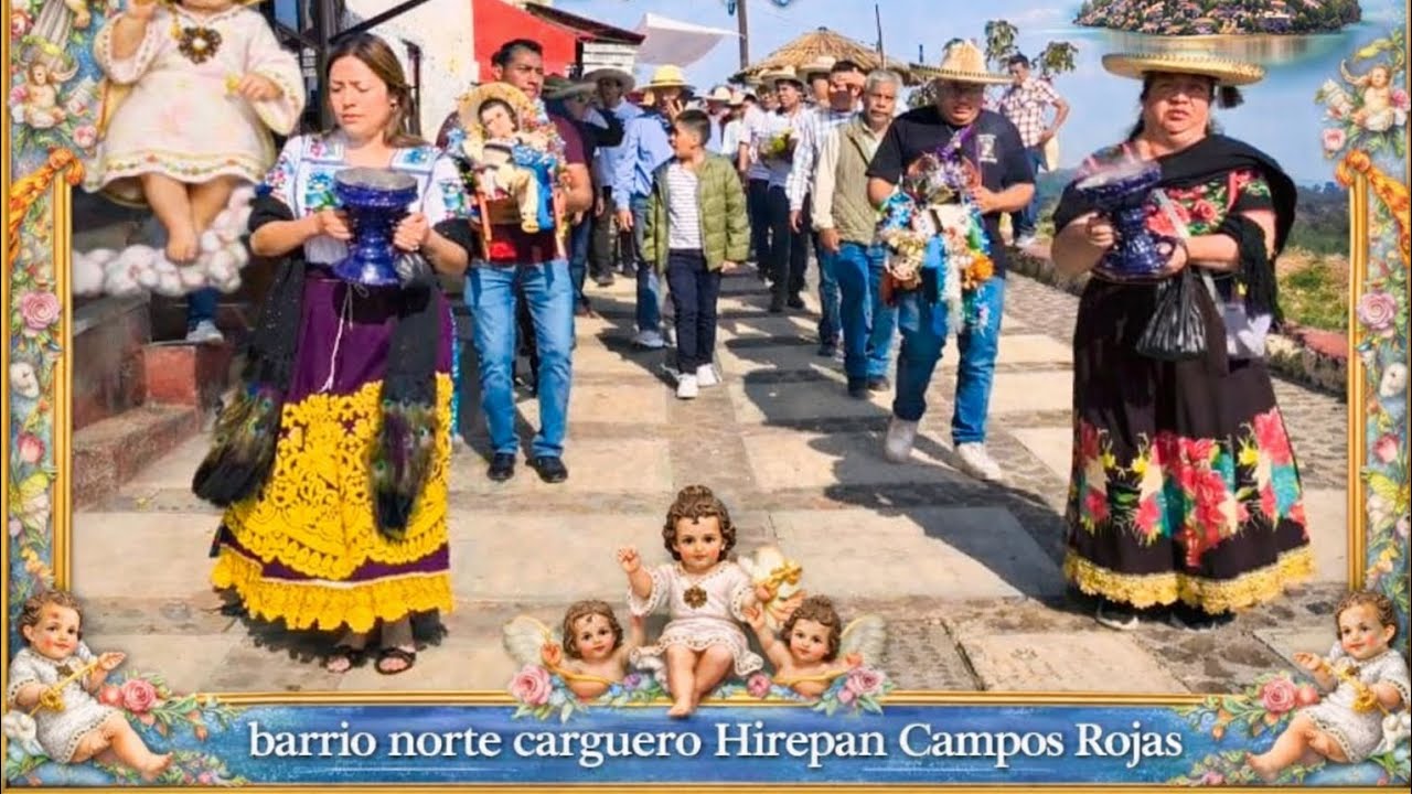 Entrega de cargo del niño Dios, carguero Hirepan Campos Rojas, 2025-2026 segunda parte. 1/1/26.
