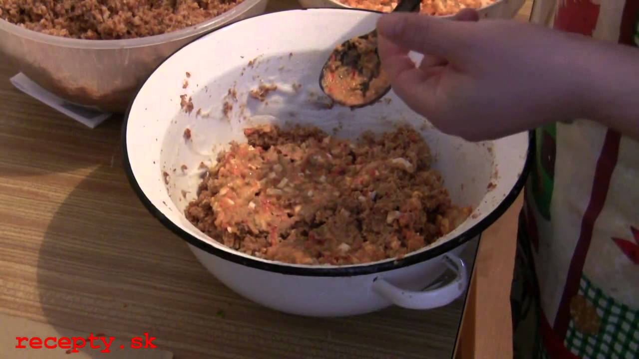 VsetkyRecepty.sk: Škvarková pomazánka sterilizovaná