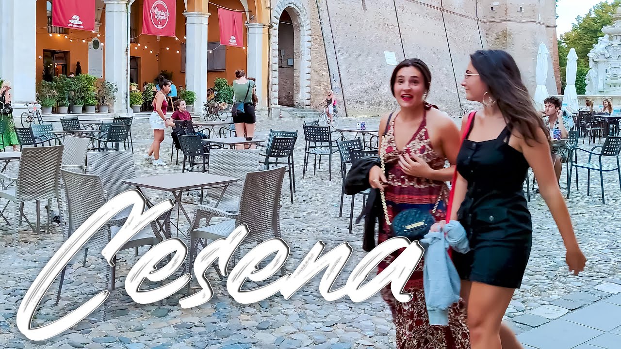 AWESOME CESENA. Italy - 4k Walking Tour around the City - Travel Guide. trends, moda #Italy
