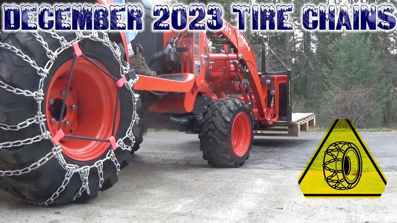 Kubota BX Tire Chains