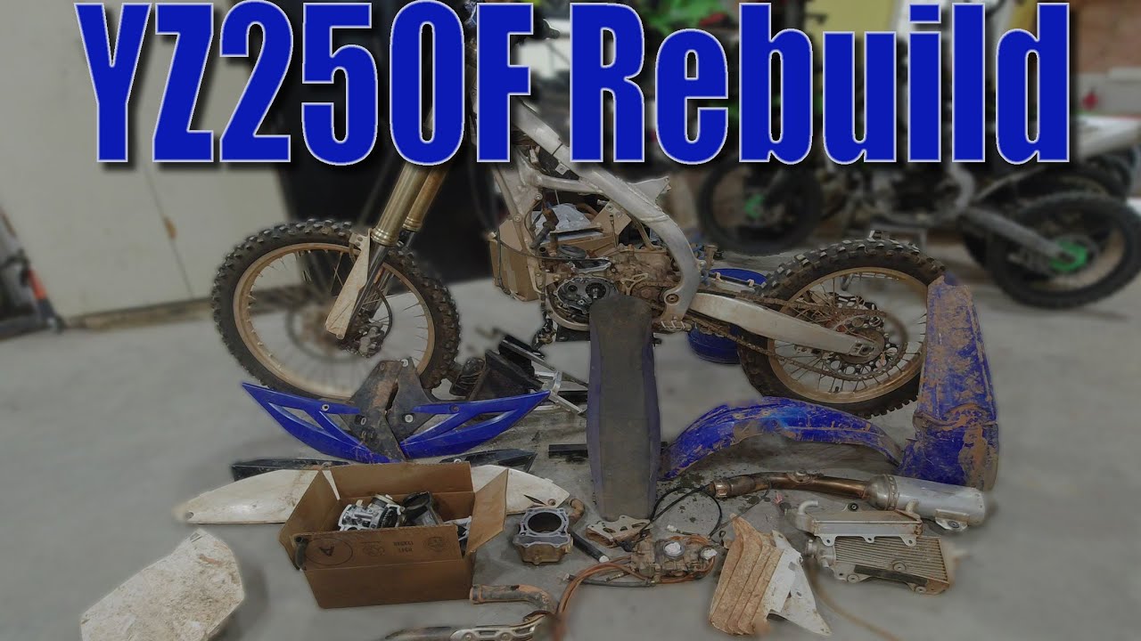 Yamaha YZ250F 2010 года в коробке Ep63