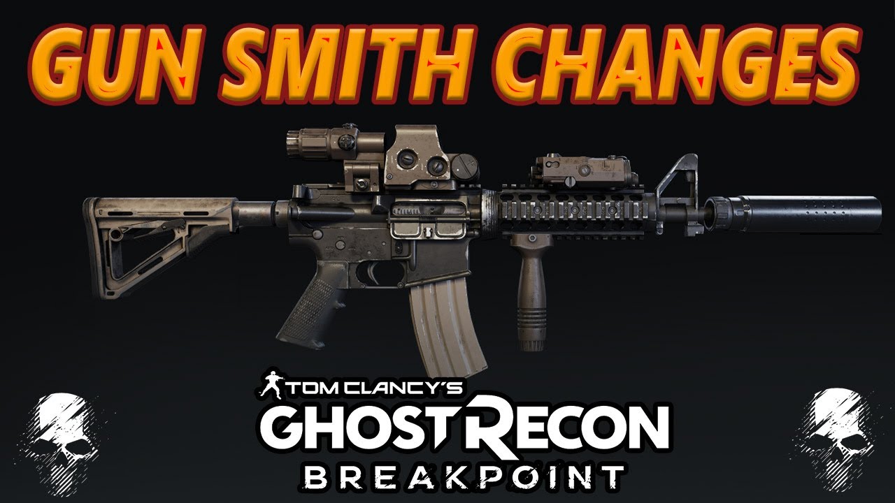 Ghost Recon Breakpoint: New GUN SMITH Changes | TU 2.1