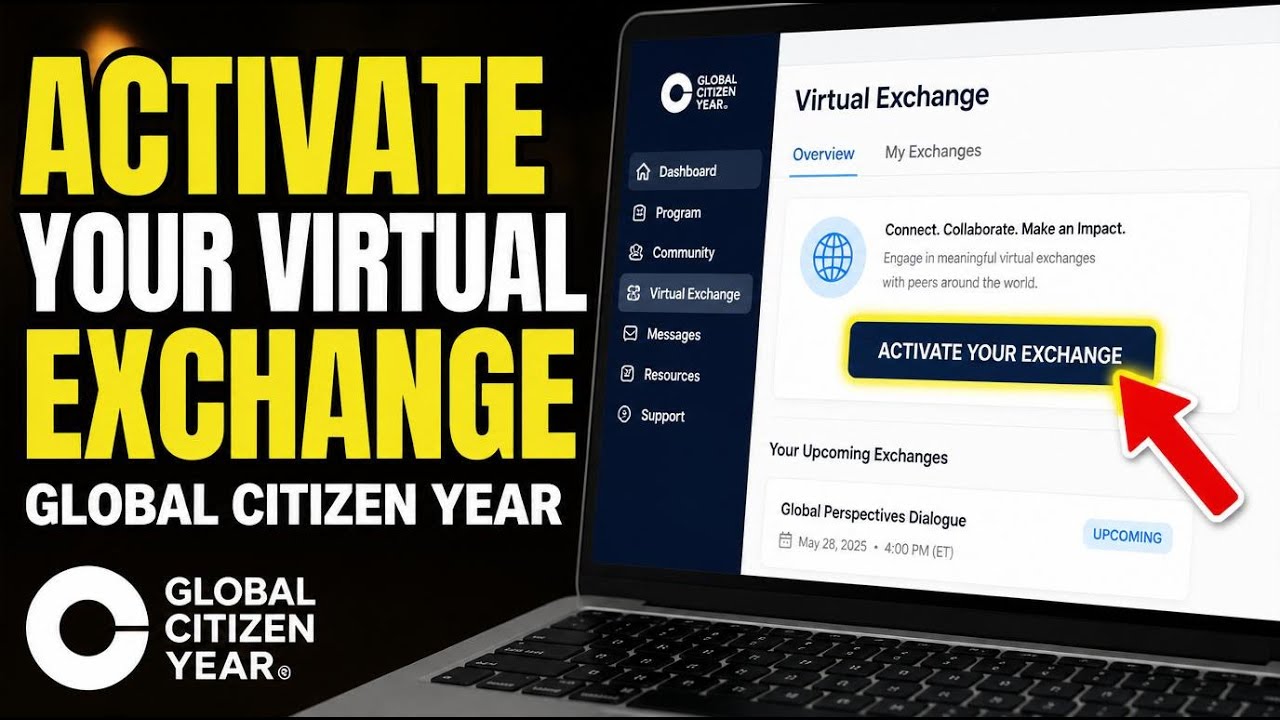 Как активировать виртуальный обмен с Global Citizen Year: руководство для начинающих