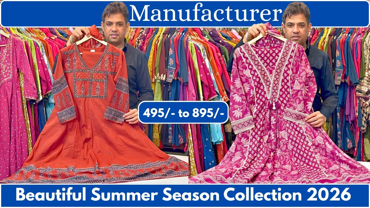 Pure Cotton Kurti & Cotton Anarkali Sets  Collection 495/- to 895/-