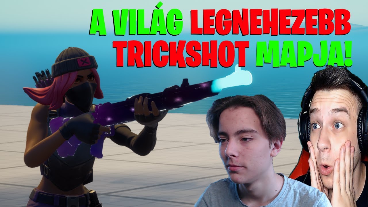 Norbi Csalt?? 😒 A Világ LEGNEHEZEBB Trickshot Mapja!