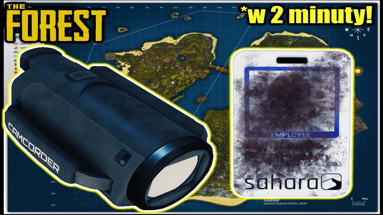 KARTA DOSTĘPU I KAMERA W 2 MINUTY! *NAJNOWSZA LOKALIZACJA* THE FOREST