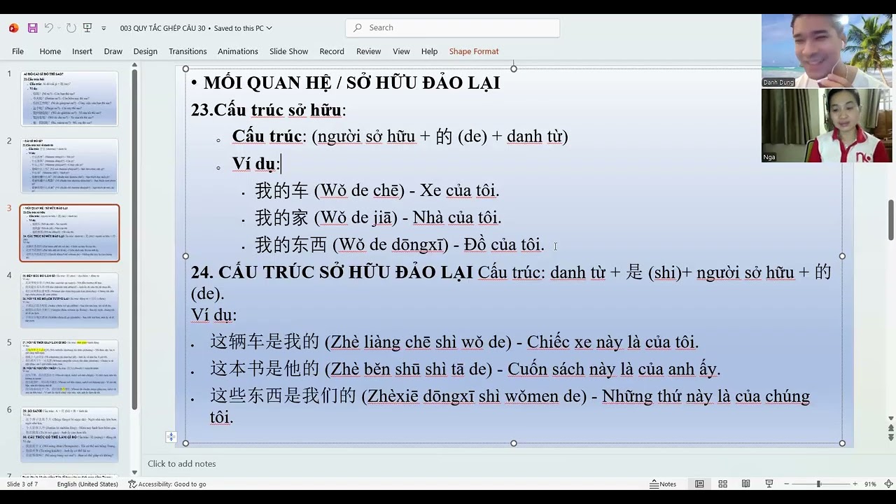 Chị Nga lớp kèm 1 1 Buổi 11