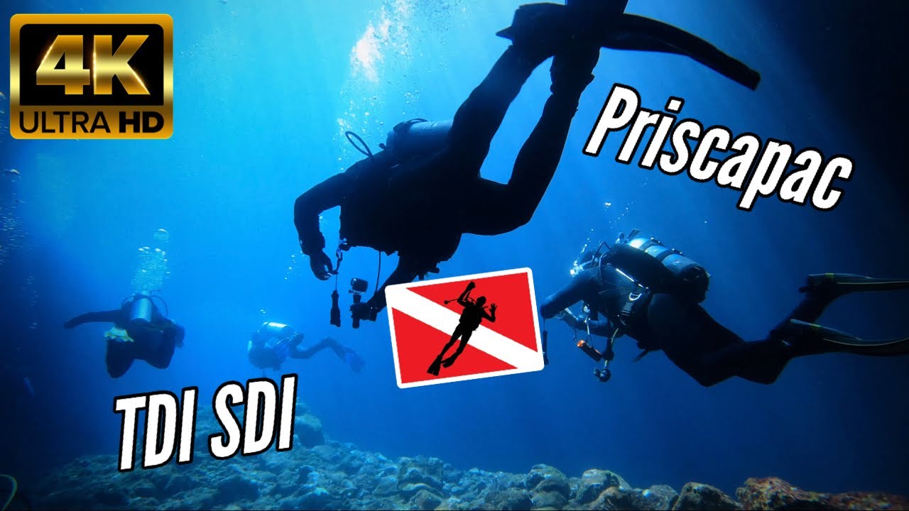 PRISCAPAC DIVING CENTRE︱Blue Hole - Zaklopatica, Island Korcula, CROATIA︱4K UHD Video