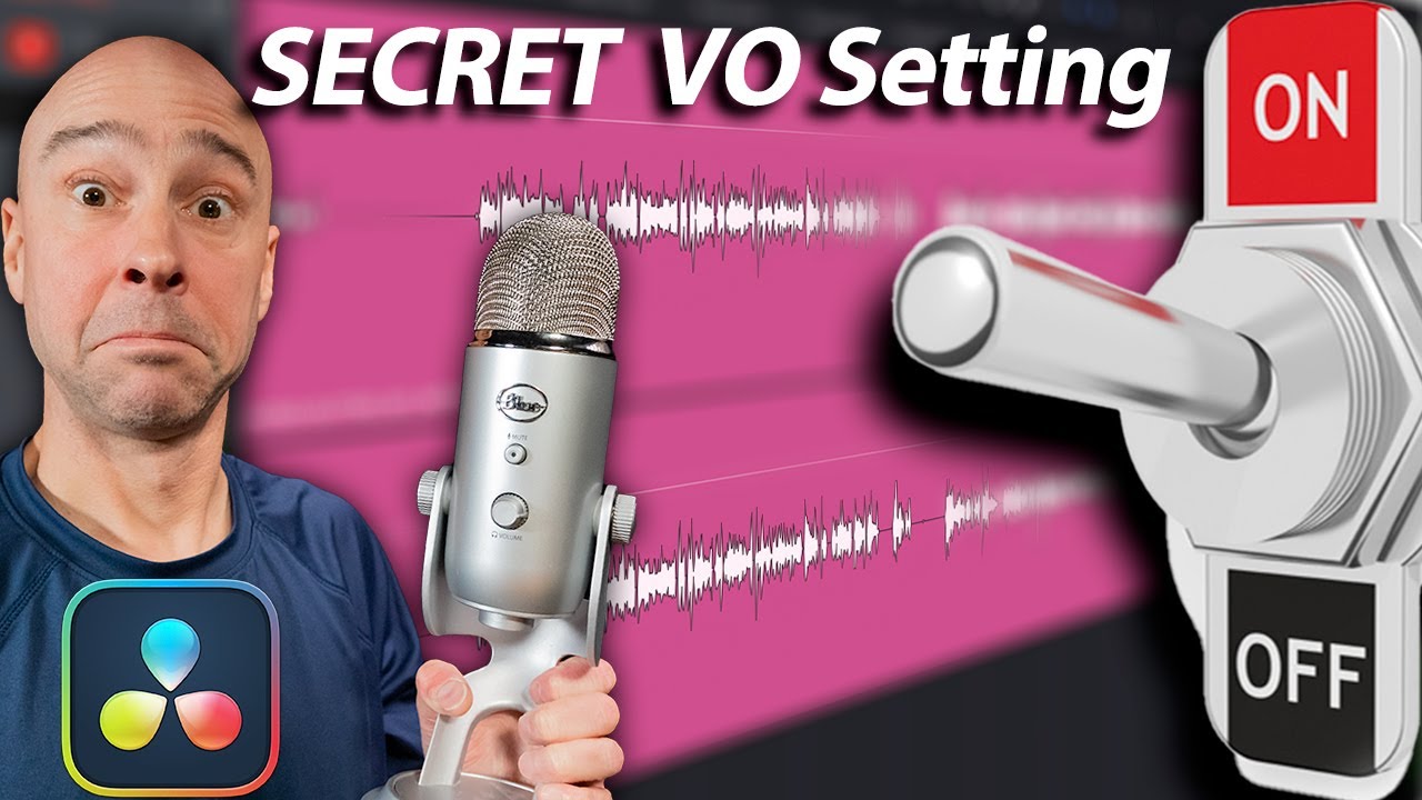 The VOICEOVER Setting You DON’T Know About in DaVinci Resolve for CORRECT Audio Levels!