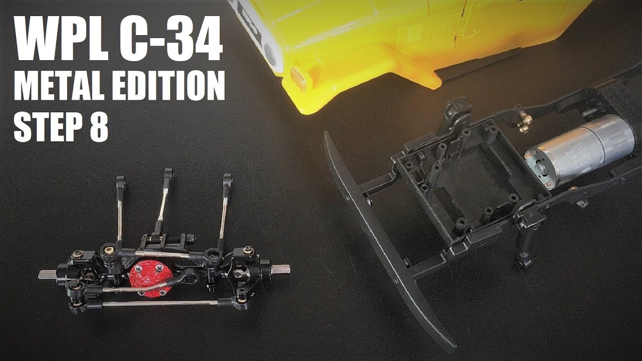 BUiLDiNG the WPL C34 KM (Metal Edition) Step 8: Links!