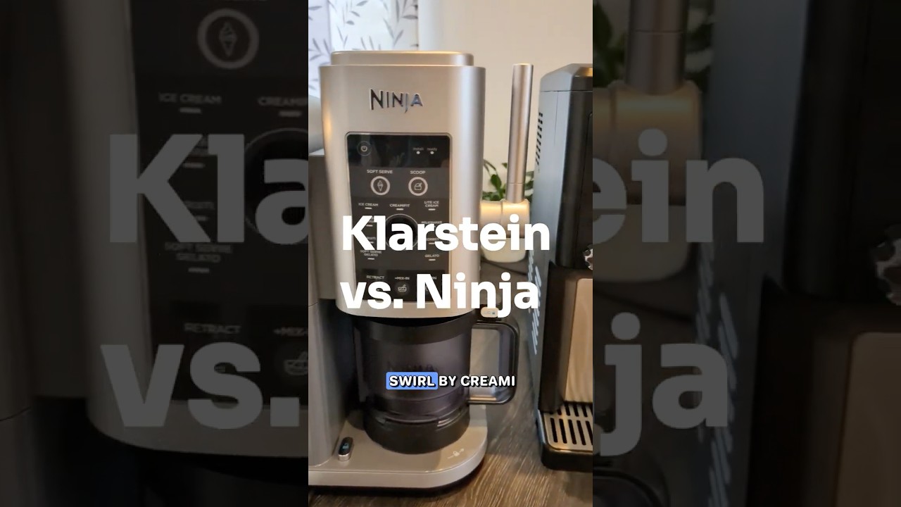 ✨ Softeis-Duell &ndash; Klarstein Sweet Sundae vs. Ninja Swirl by CREAMi!