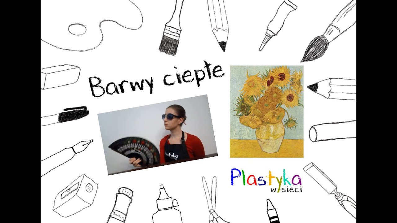 Plastyka w sieci - lekcja plastyki: Barwy ciepłe