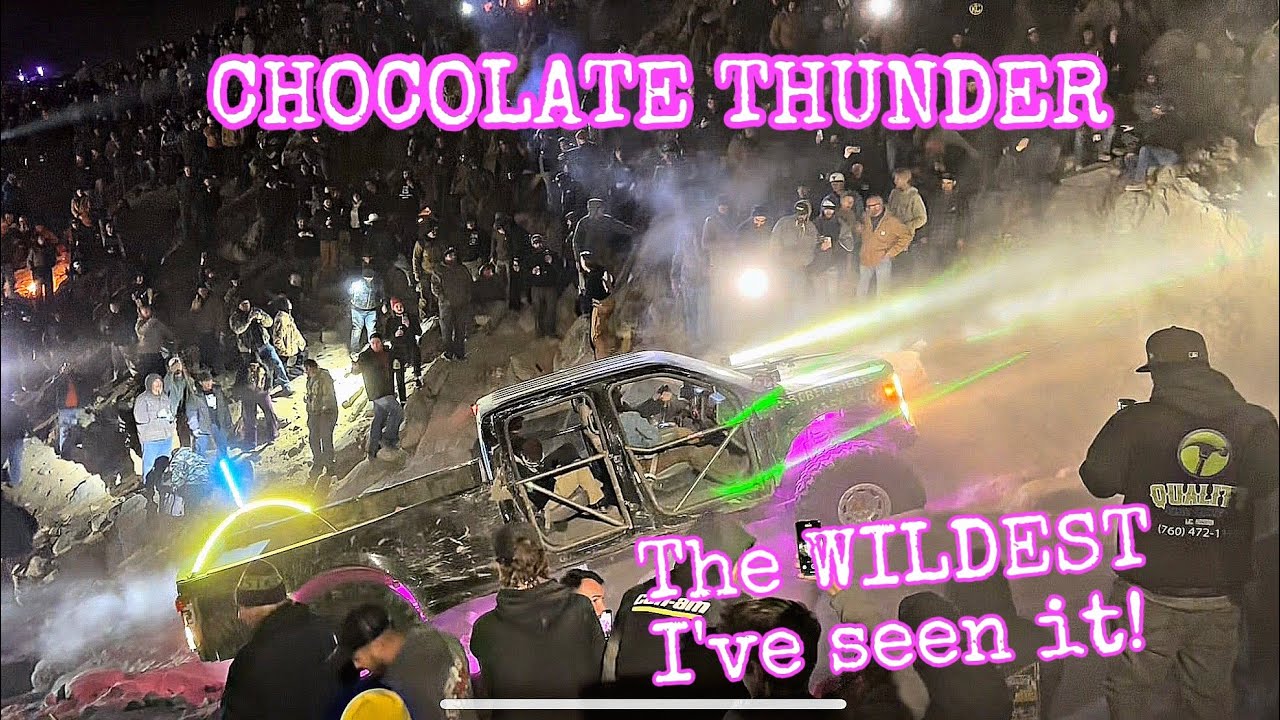 CHOCOLATE THUNDER THE WILDEST I&rsquo;VE SEEN IT!