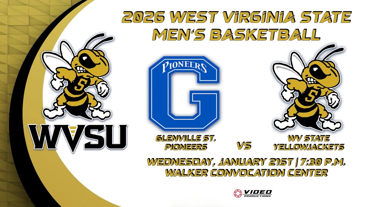 GLENVILLE ST. PIONEERS VS. WV STATE YELLOW JACKETS | 2026 WV STATE MEN'S BASKETBALL