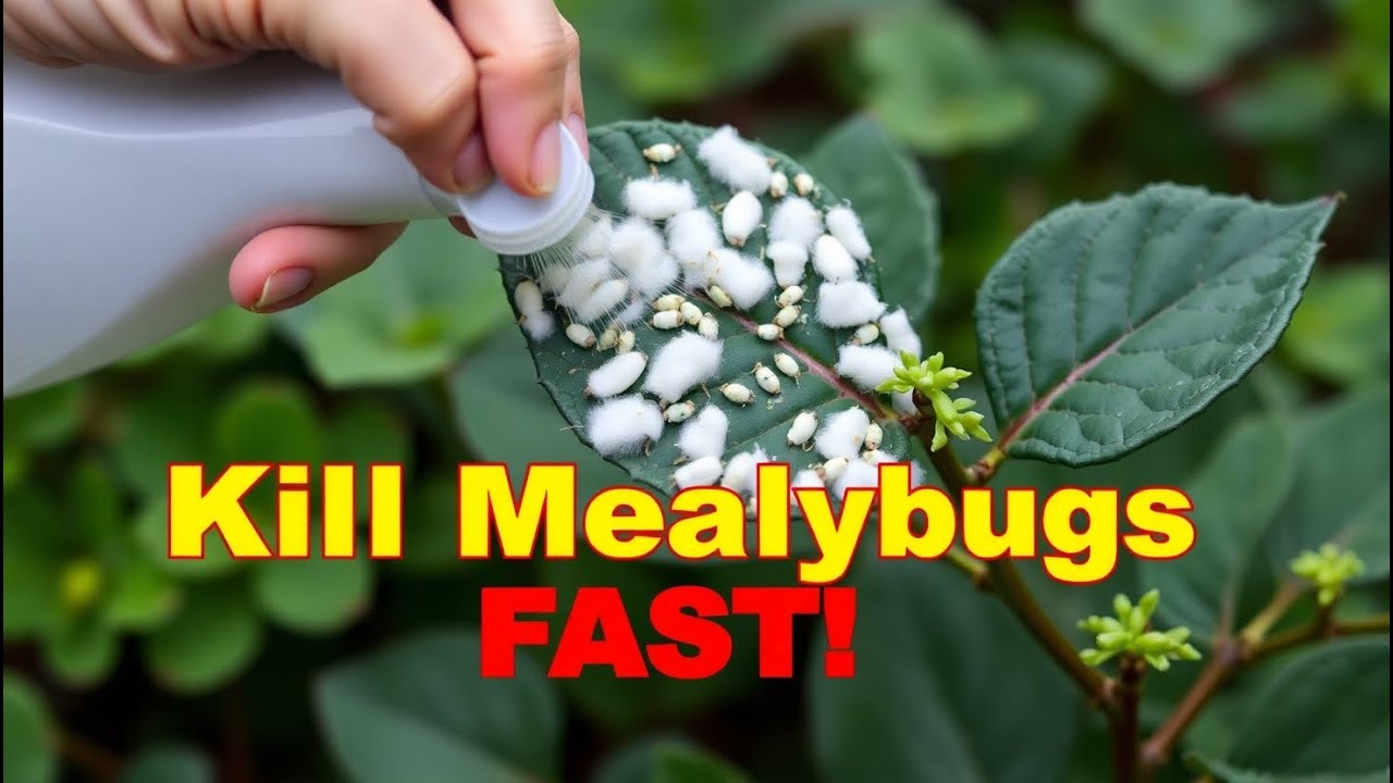 Top 10 Best Ways to Kill Mealybugs & Aphids FAST | Garden Pest Control Guide