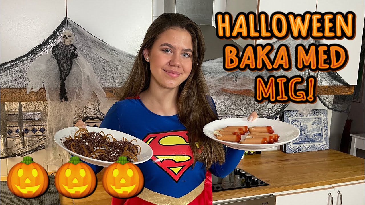 HALLOWEEN BAKA MED MIG!